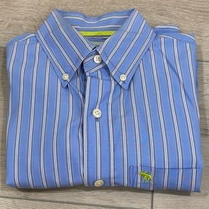 Abercrombie Button-Up Long Sleeve Plaid Shirt Size M, Blue